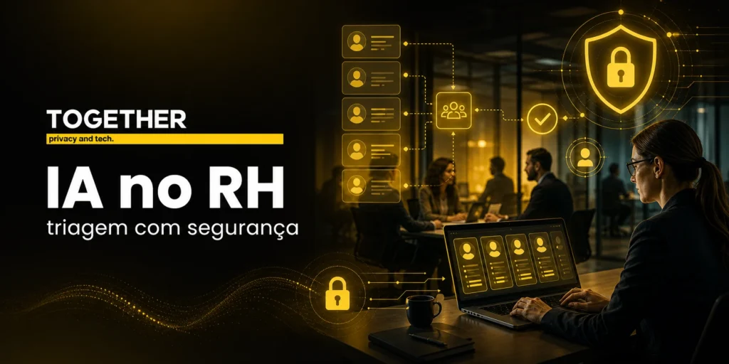 IA no RH: como usar triagem automática com mais segurança na LGPD
