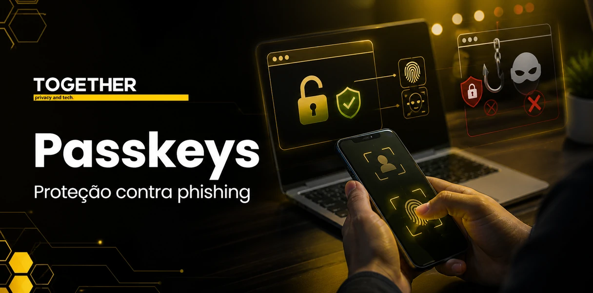Passkeys: proteção prática contra phishing e roubo de senhas