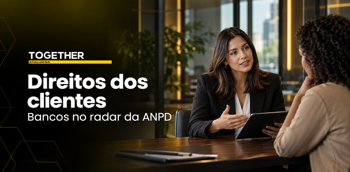Direitos dos clientes em atendimento bancário com análise segura de dados e resposta transparente.