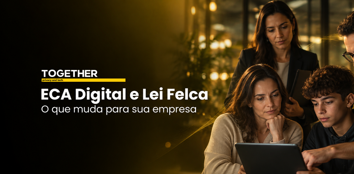 Equipe avaliando o ECA Digital e a Lei Felca em uma jornada digital para adolescentes